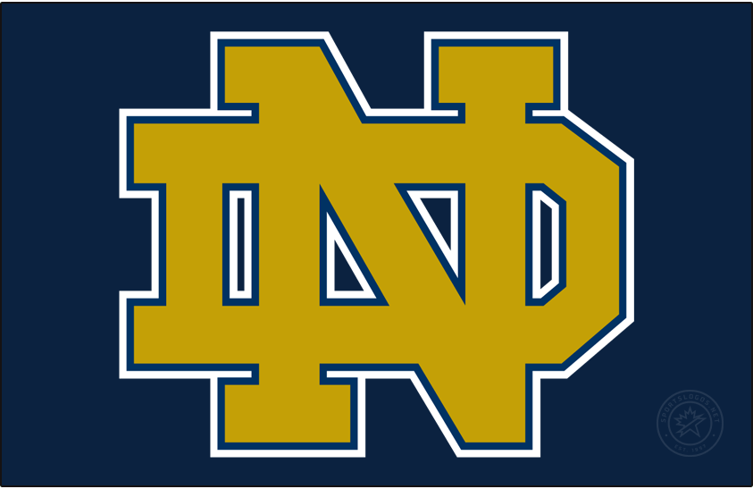 Notre Dame Fighting Irish 1986-2006 Alt on Dark Logo diy iron on heat transfer